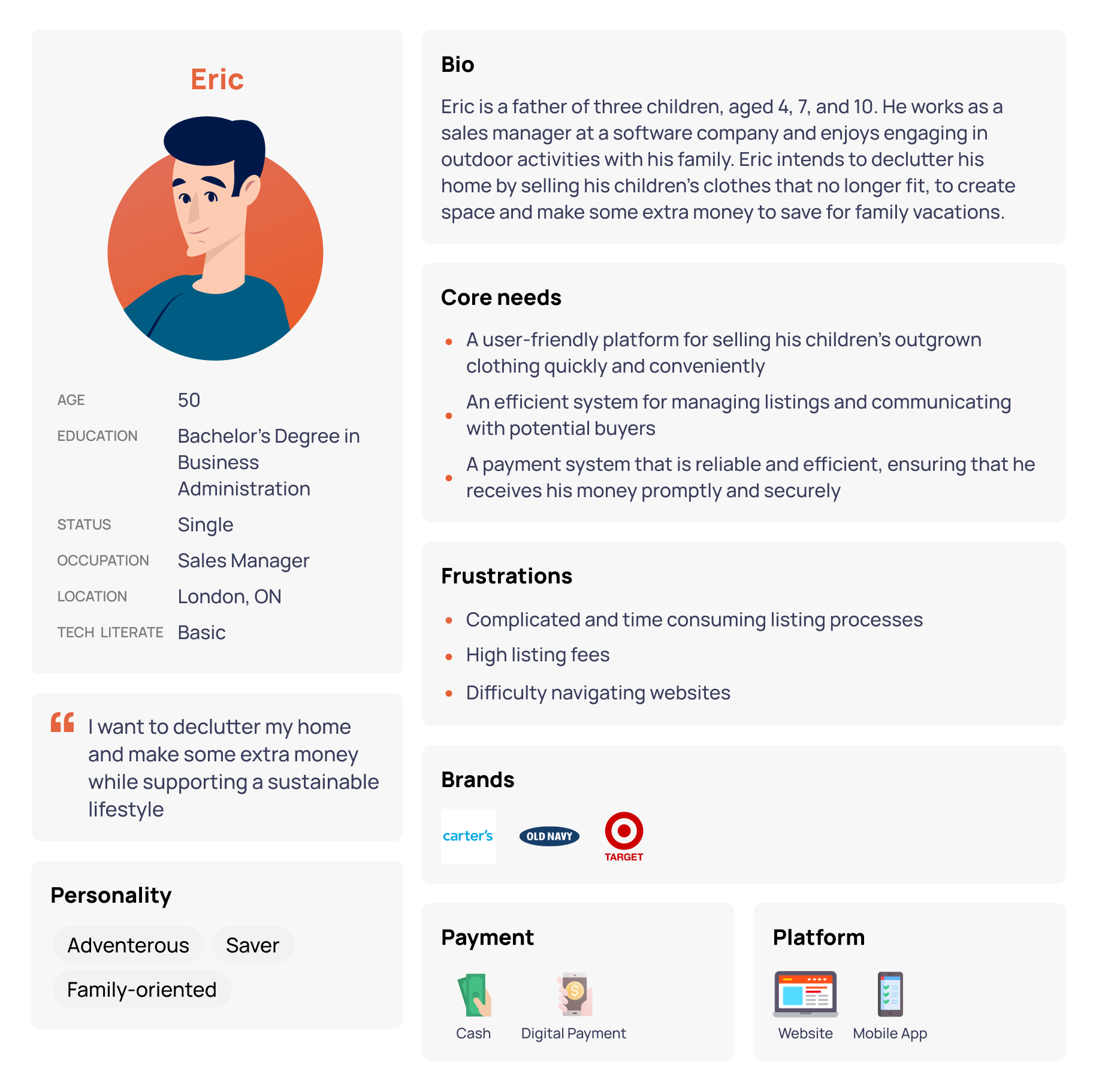 UX Persona 2 UX Persona 2