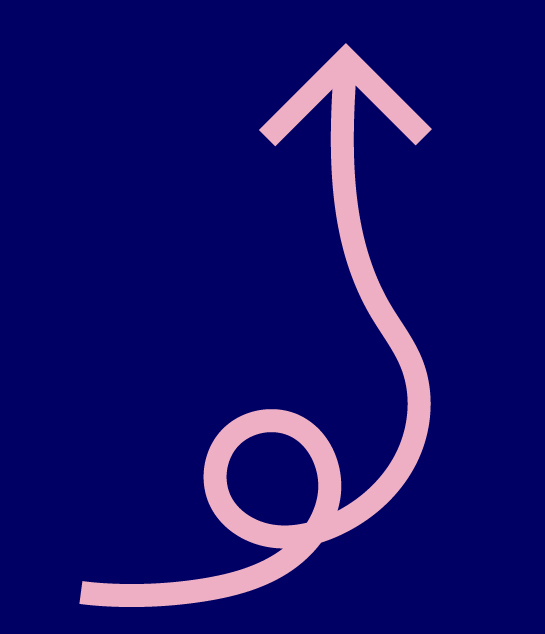 arrow up pink arrow up pink